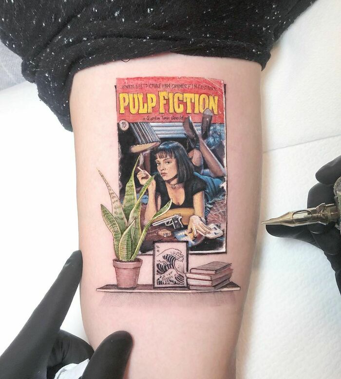 Pulp Fiction By Kozo Tattoo