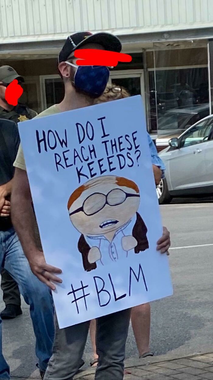 Best Sign At The Rally Goes To…
