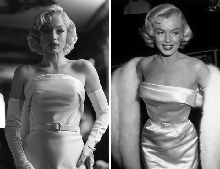 Ana De Armas As Marilyn Monroe In "Blonde"