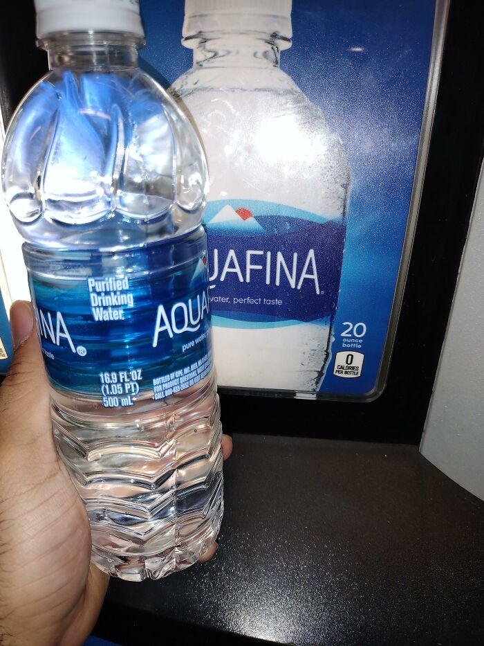 I've Been Lied Too. I Payed $2 For A 20 Oz Water Bottle Not For A 16.9oz