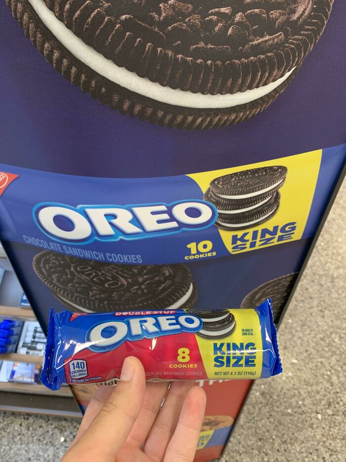 Found One In The Wild! Same Price, 2 Cookies Less