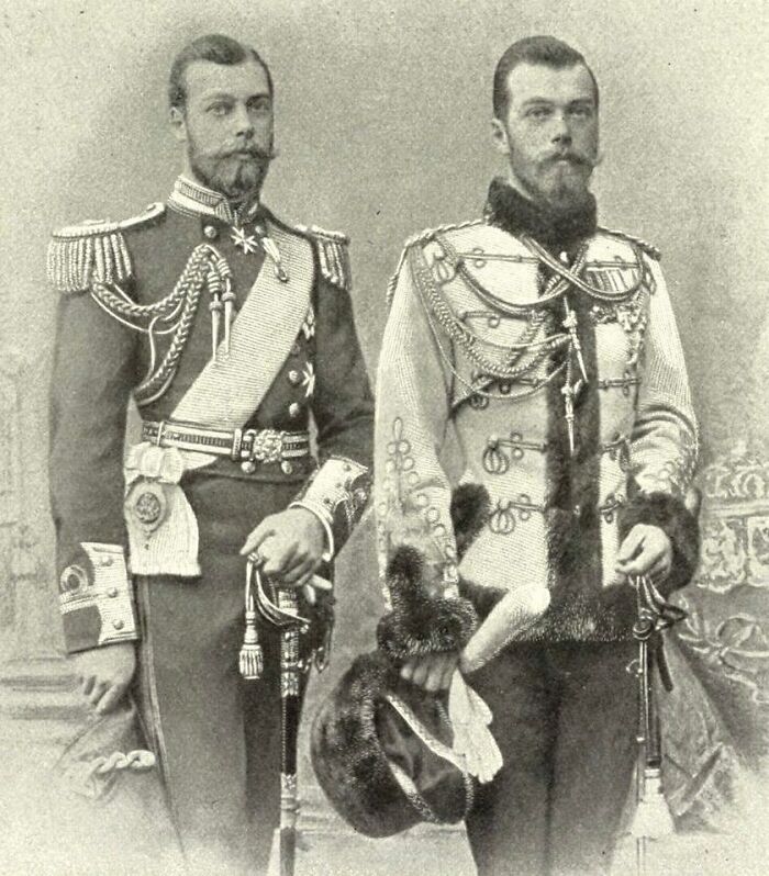 King George V And Tsar Nicholas II 1890s