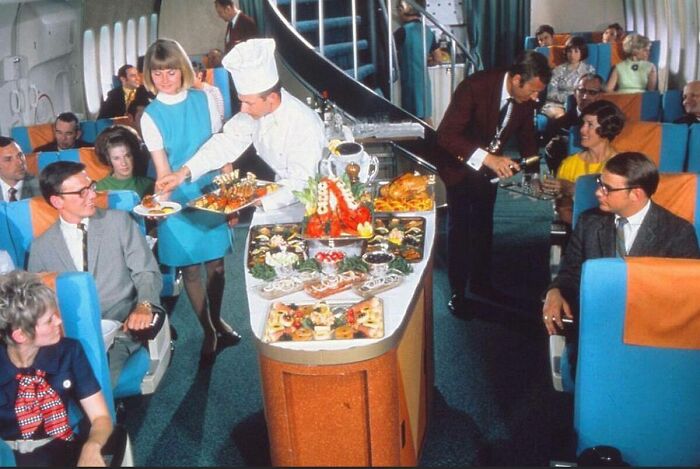 Airplane Food 1960s