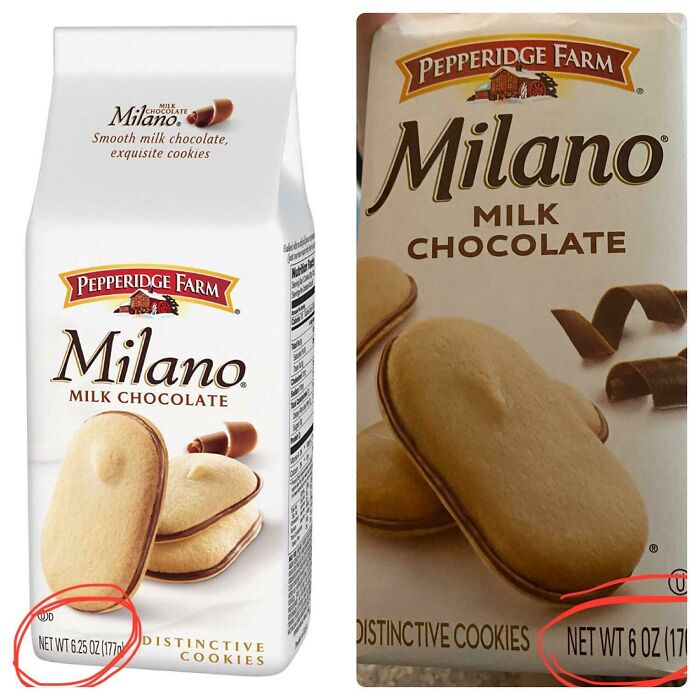 Milano Cookies - Fewer Ounces And Don’t Taste As Good