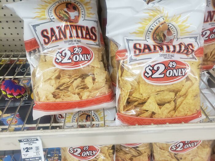 Not The Santitas Chips!!!