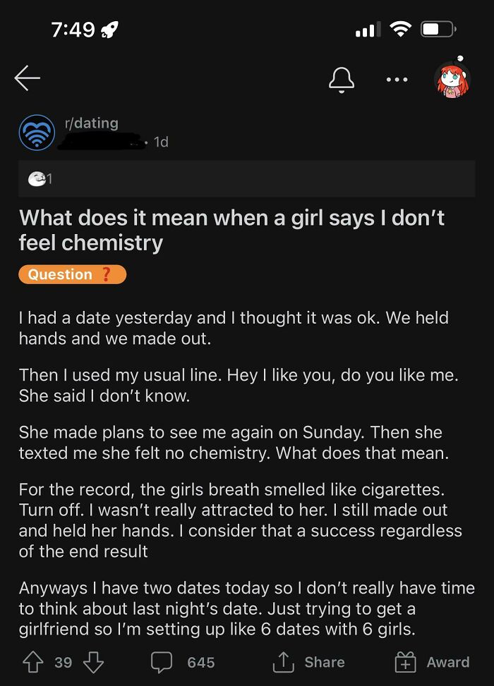 This Whole Thread And The Fact That The Dude Is 33…