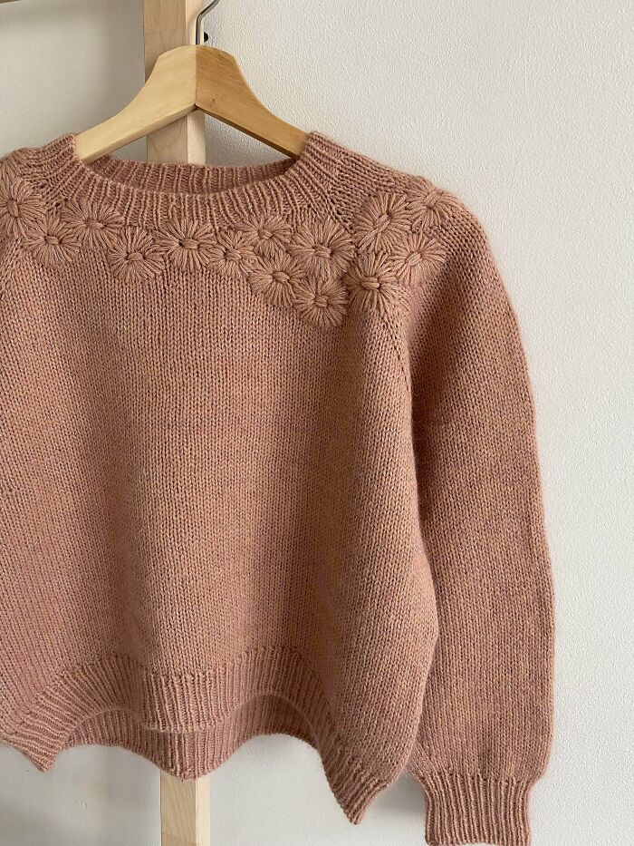 My First Knitted Sweater, The Grinalda Sweater By Rosa Pomar