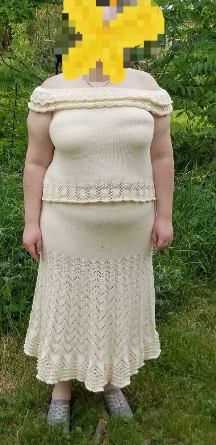 Finished The Wedding Dress!