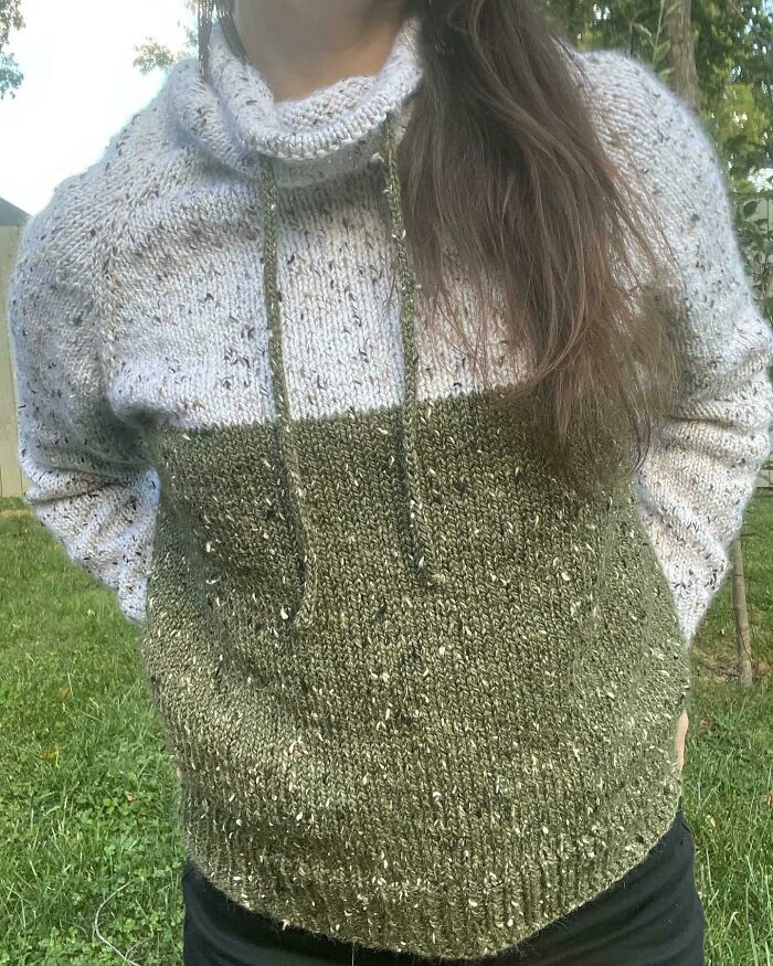 First Time Posting. Finished My Sweater Just In Time For Fall. [fo]