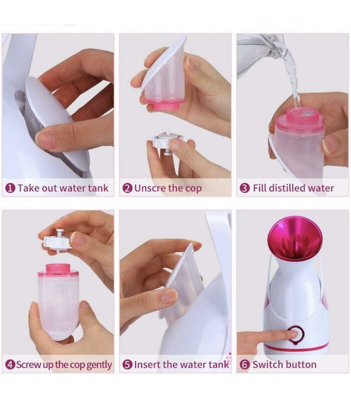 Instructions For A Facial Steamer