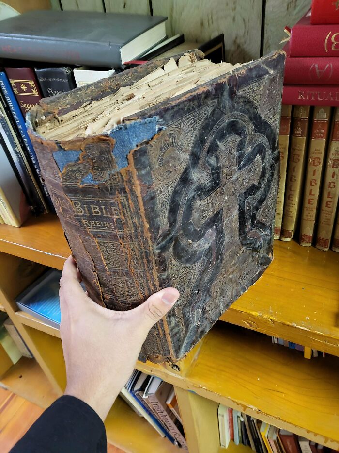 Old Bible At My Small Church