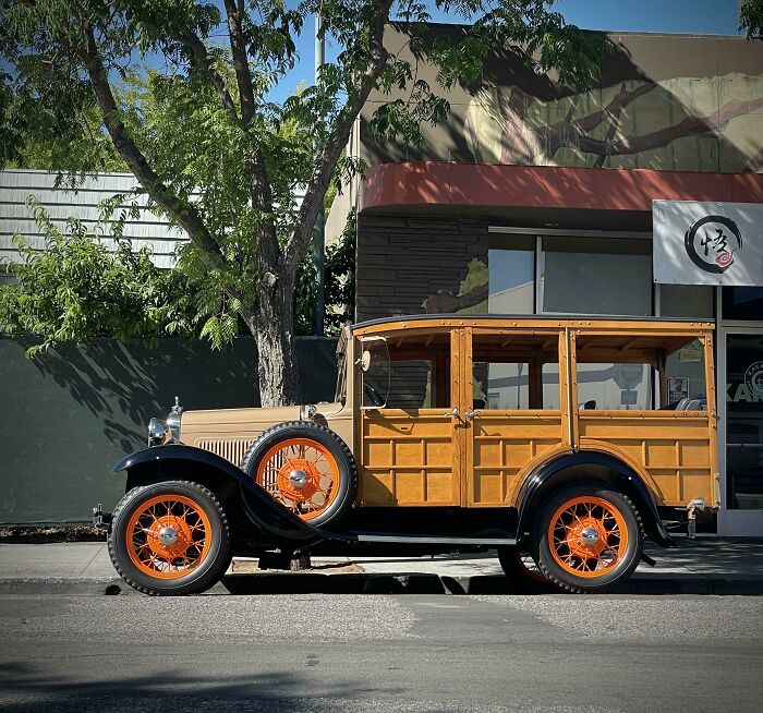 Ford Modelo A Woody de 1931. ¡Ha estado en nuestra familia durante décadas!