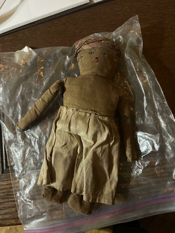 Dug Up Some Old Doll In My Front Yard Bk NYC. Anyone Know What It Is Supposed To Be