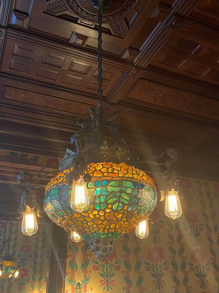 Vintage Lamp. House Was Built In 1910