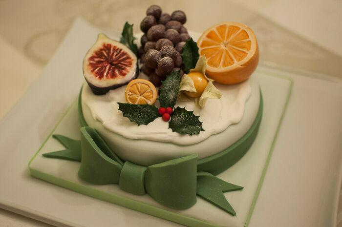 Today's Lemon Christmas Cake