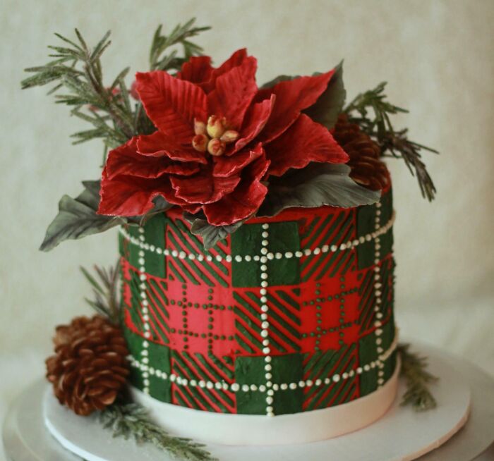 My Take On A Christmas Cake!