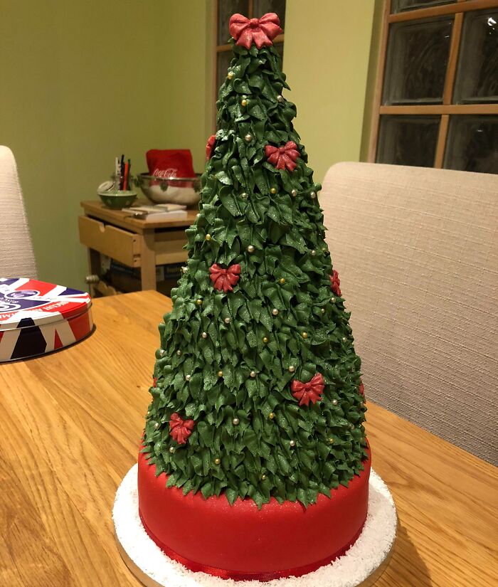 This Years Christmas Cake, Turned Out Better Than Expected