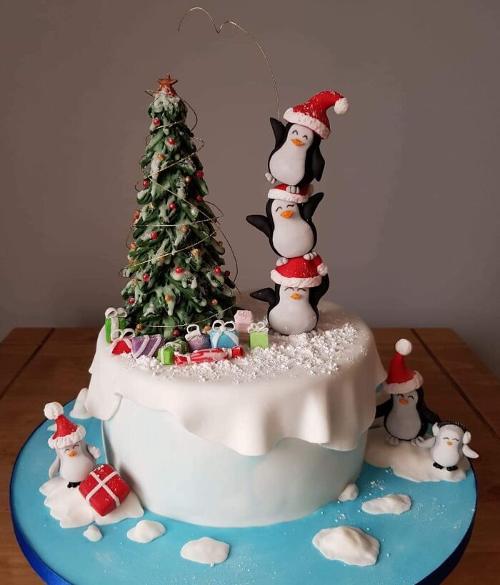 My Friend's Christmas Cake From Last Month