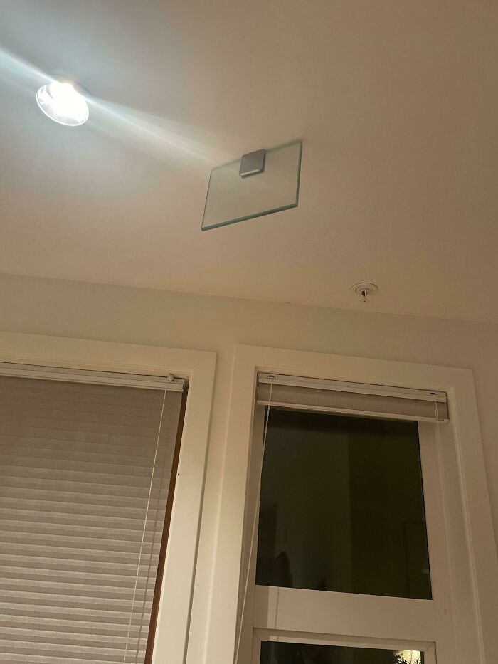 What Are These Glass Things Attached To The Ceiling? They're All Over The House By The Windows. House Was Built Between 2010-2015