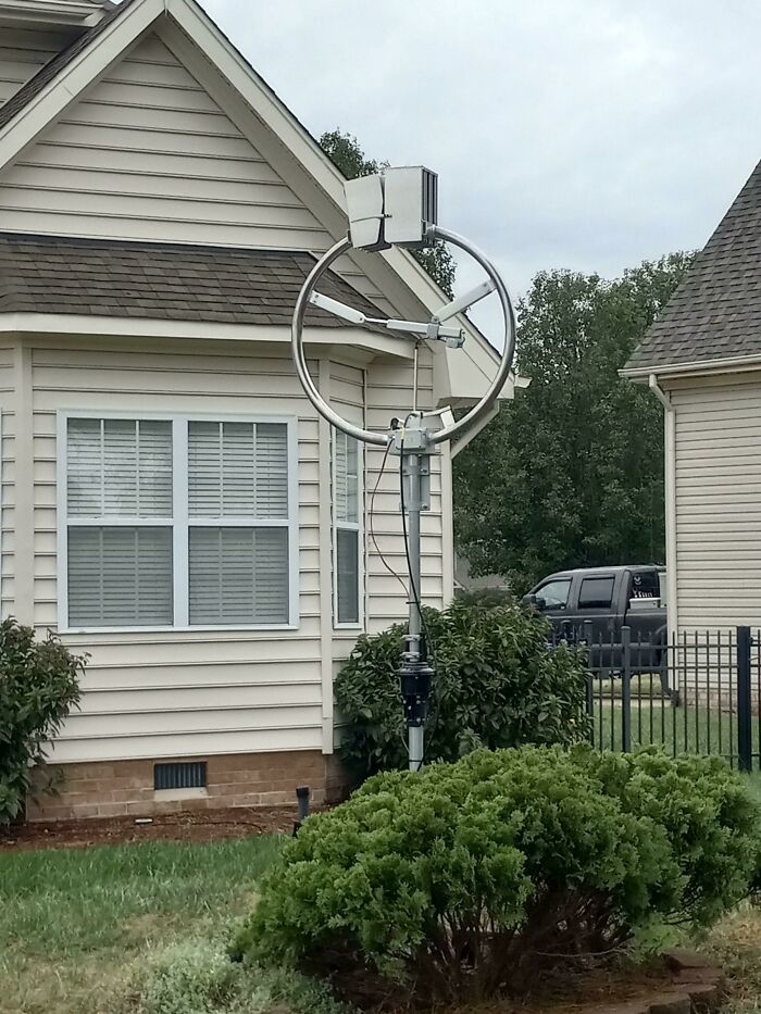 Antenna Like Thing Found In A Back Yard Near A Golf Course?
