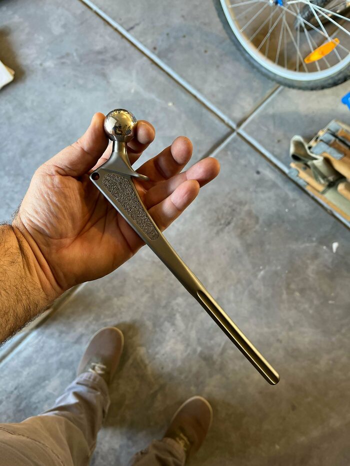 ~10” Long, Ball Comes Off, Tool Or Part