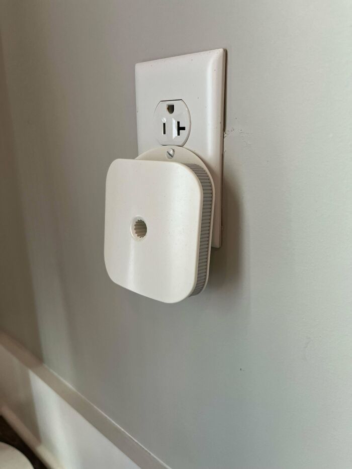 Plugged In And Secured With A Screw In My Airbnb (USA)