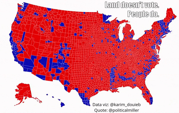 Land Doesn't Vote, People Do