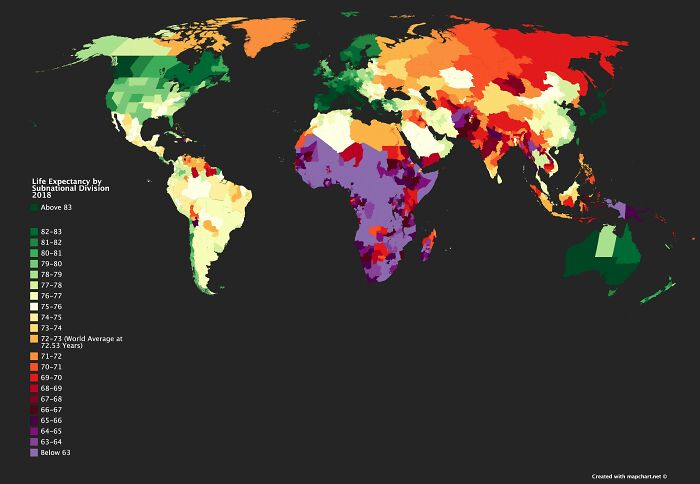 Life Expectancy At Subnational Level