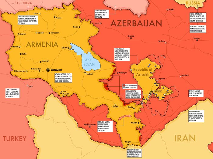 Armenia - Azerbaijan Crisis, And The Very Complicated Situation In The Caucasus After The War In 2020