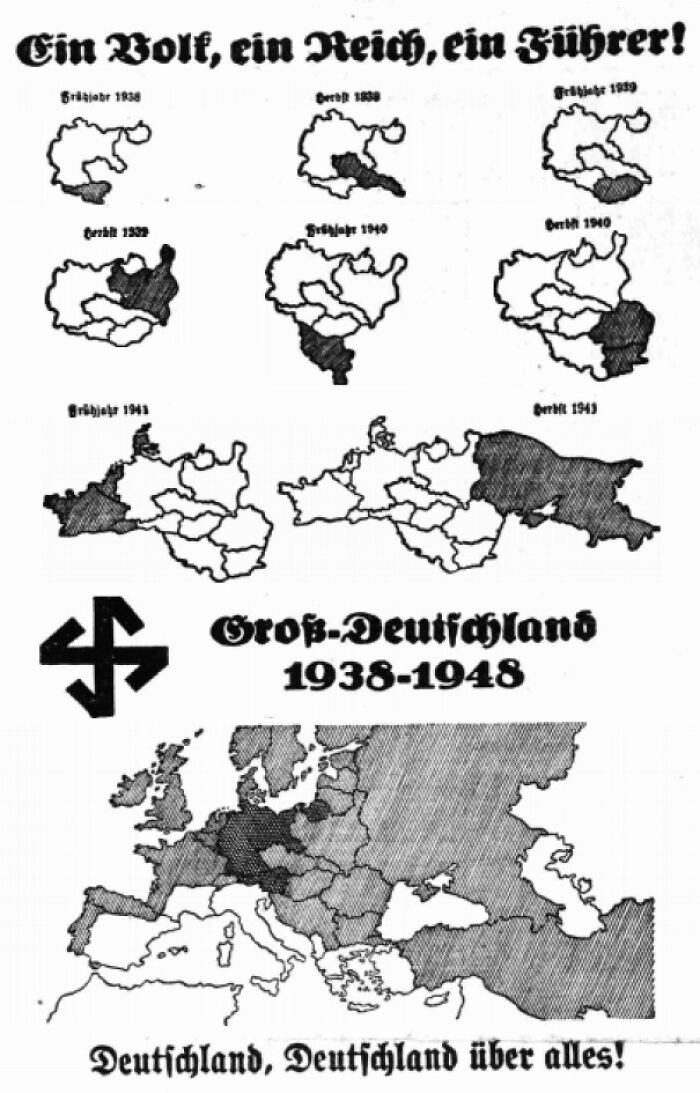 German Plans Published In 1938 - How It Is Possibile That Nobody Saw WWII Come?