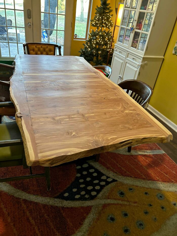 I Made A Table In 3 Days For Thanksgiving Dinner
