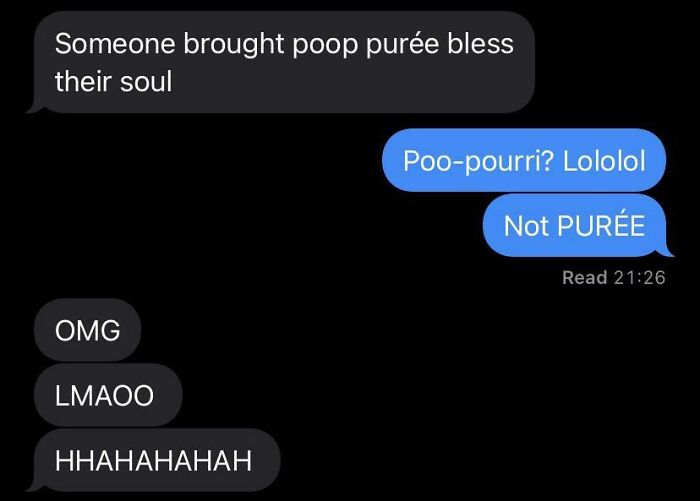 Always Bring Poop Purée On Vacation