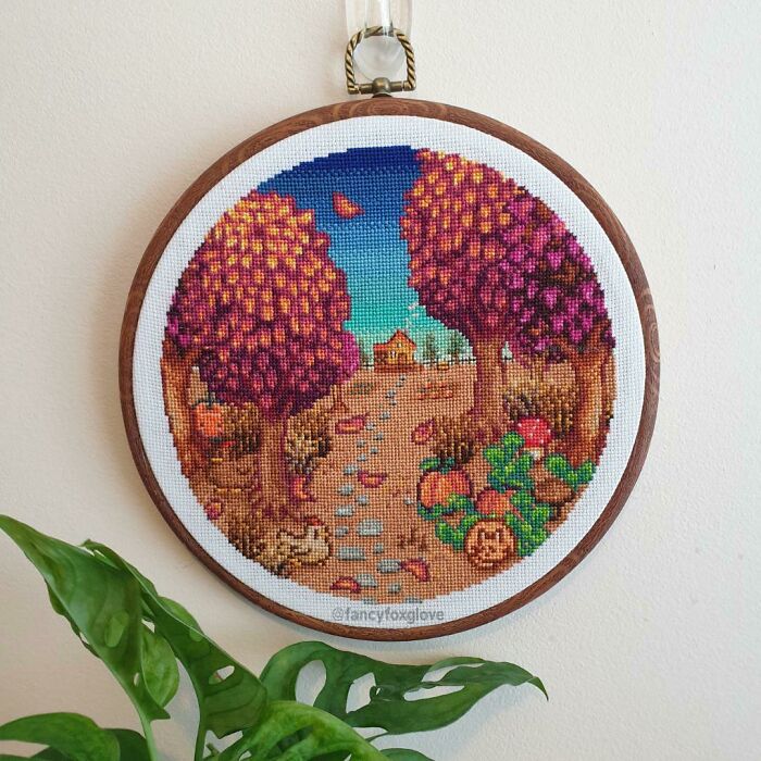 Autumn In The Valley - Finally Finished This! Pattern Self-Drafted