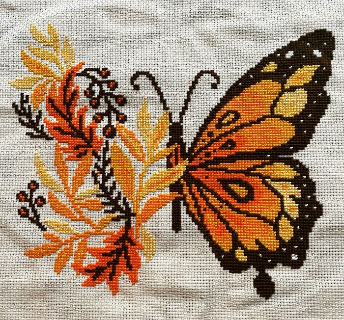 Recently Had A Second-Trimester Miscarriage, Completed This In Honor Of The Little One. Pattern From Vladaxstitch On Etsy