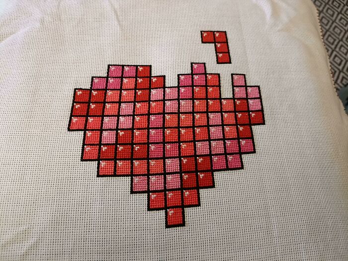 A Finish Just In Time For Valentine's Day!