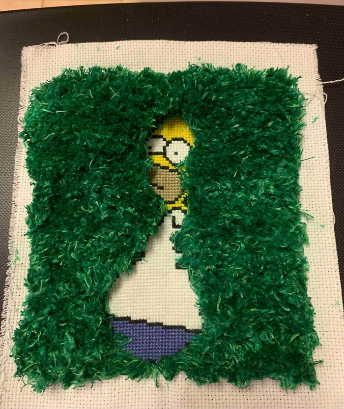 My Take On Homer In The Bushes