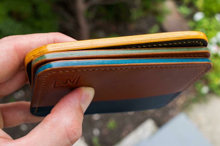The Edges On My Latest Card Wallets!