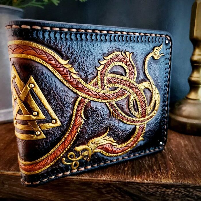 Tooled Wallet All Finished Up. Time To Reveal Our Newest Original Design