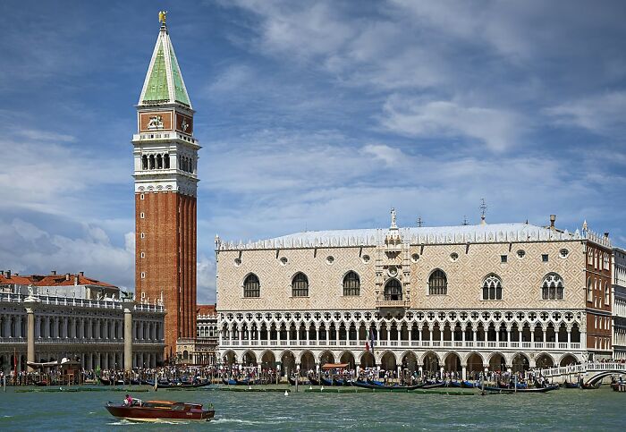 Palazzo Ducale Di Venezia In Venice, Italy