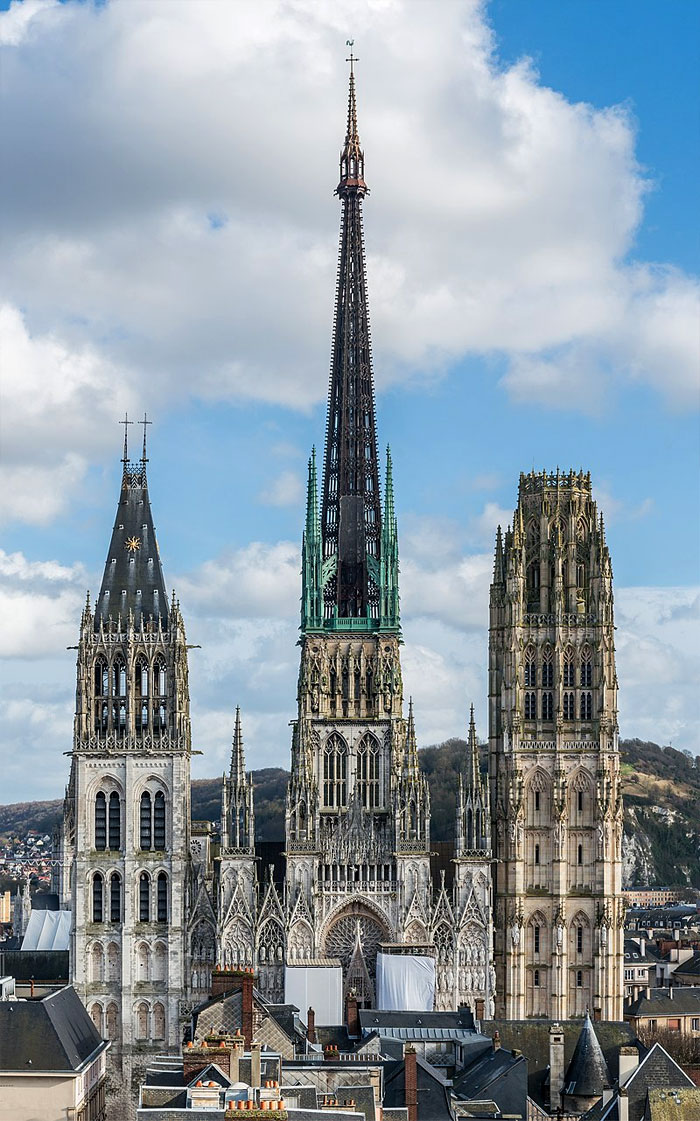 Rouen Cathedral In Rouen, France