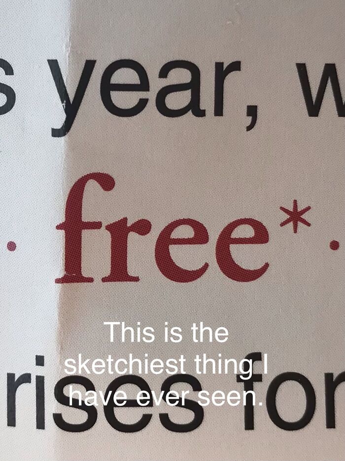 Free With An Asterisk