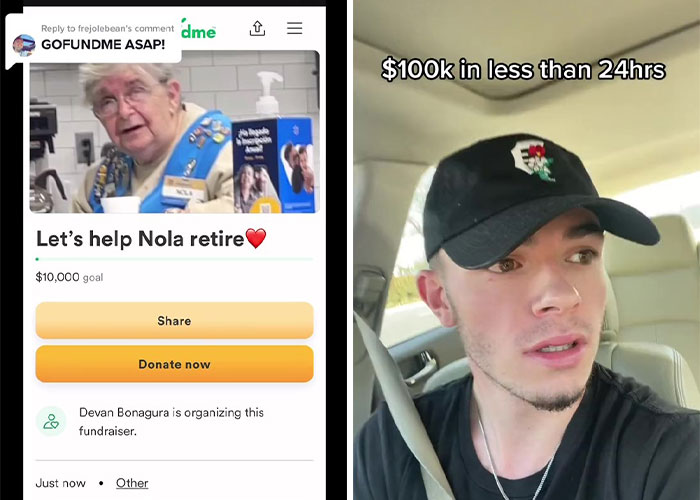 15-Second Clip Of Elderly Walmart Worker Goes Viral With 29.1M Views, Results In $186K Being Raised For Her Retirement 15-Second Clip Of Elderly Walmart Worker Goes Viral With 29.1M Views, Results In $186K Being Raised For Her Retirement