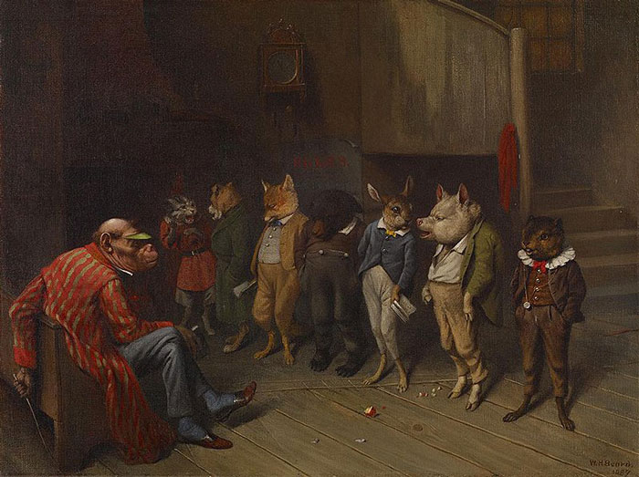 School Rules (1887) By William Holbrook Beard