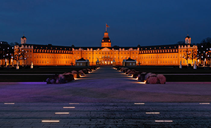 Karlsruhe Palace In Karlsruhe, Germany
