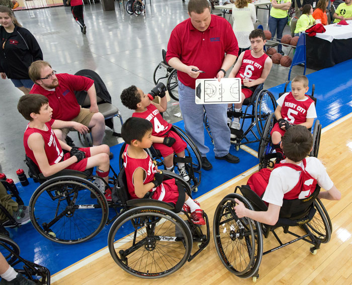 Organize A Wheelchair Basketball Team