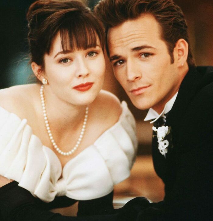Shannen Doherty And Luke Perry