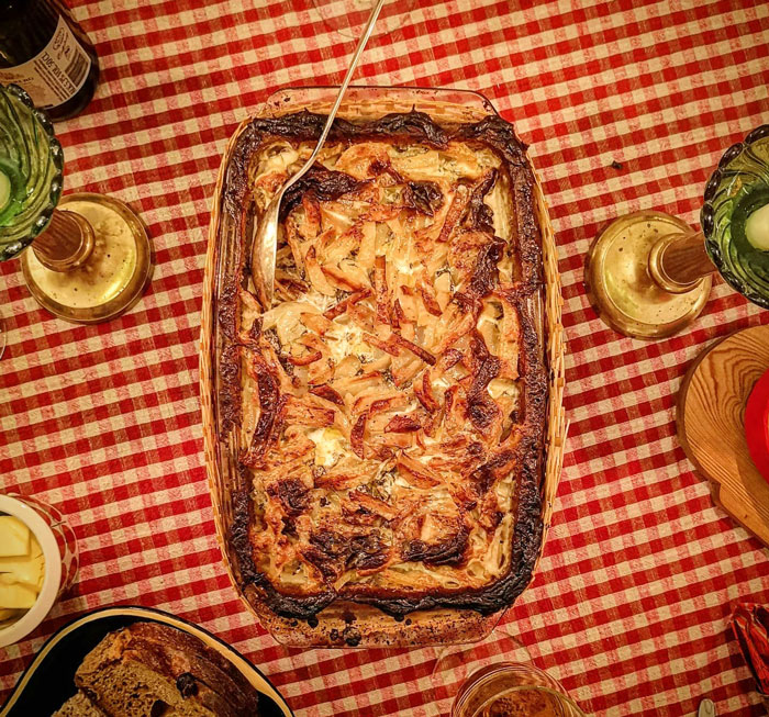 Janssons Frestelse, A Traditional Christmas Side Dish In Sweden