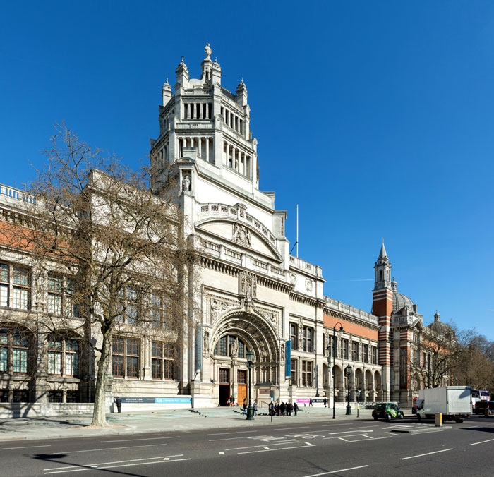 Victoria And Albert Museum In London, England