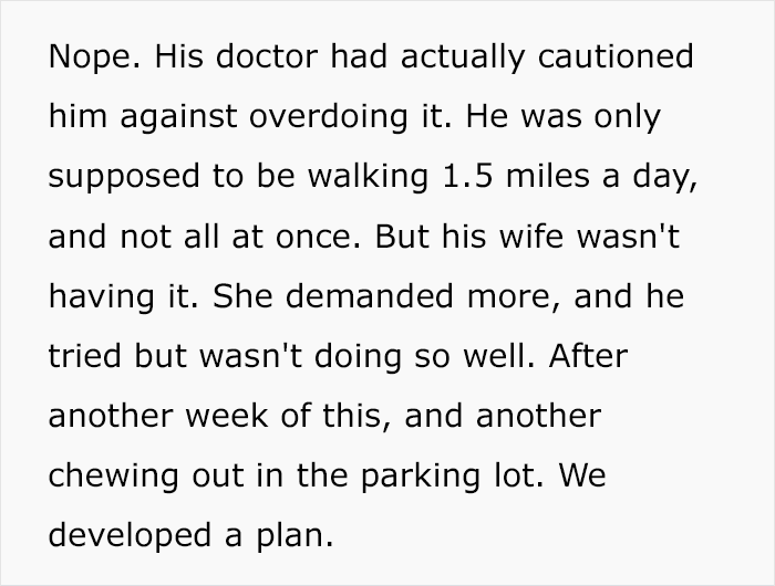 Controlling Wife Insists Her Husband Walks 10,000 Steps A Day Despite Doctor's Advice, Colleagues Step In To Trick Her