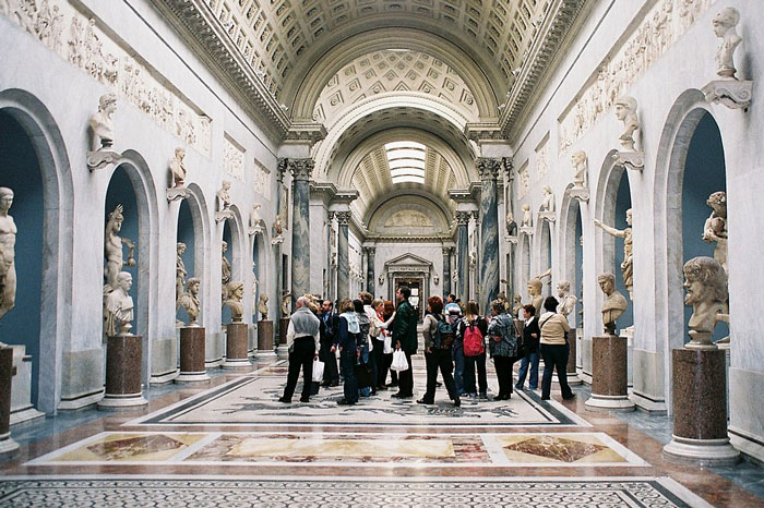 Vatican Museums In Vatican City, Italy